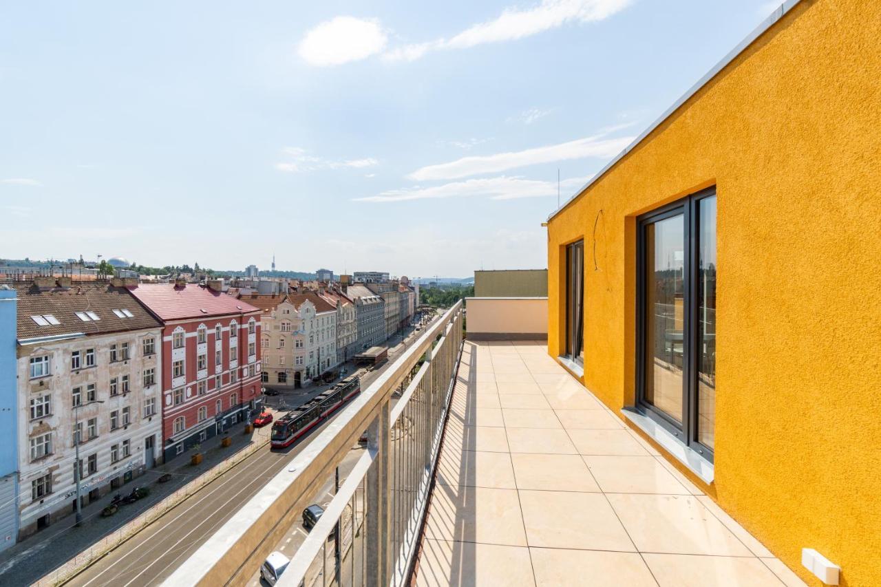 Penthouse # 81 With Panoramic View In Elite Rezidence With Free Parking Lejlighed Prag